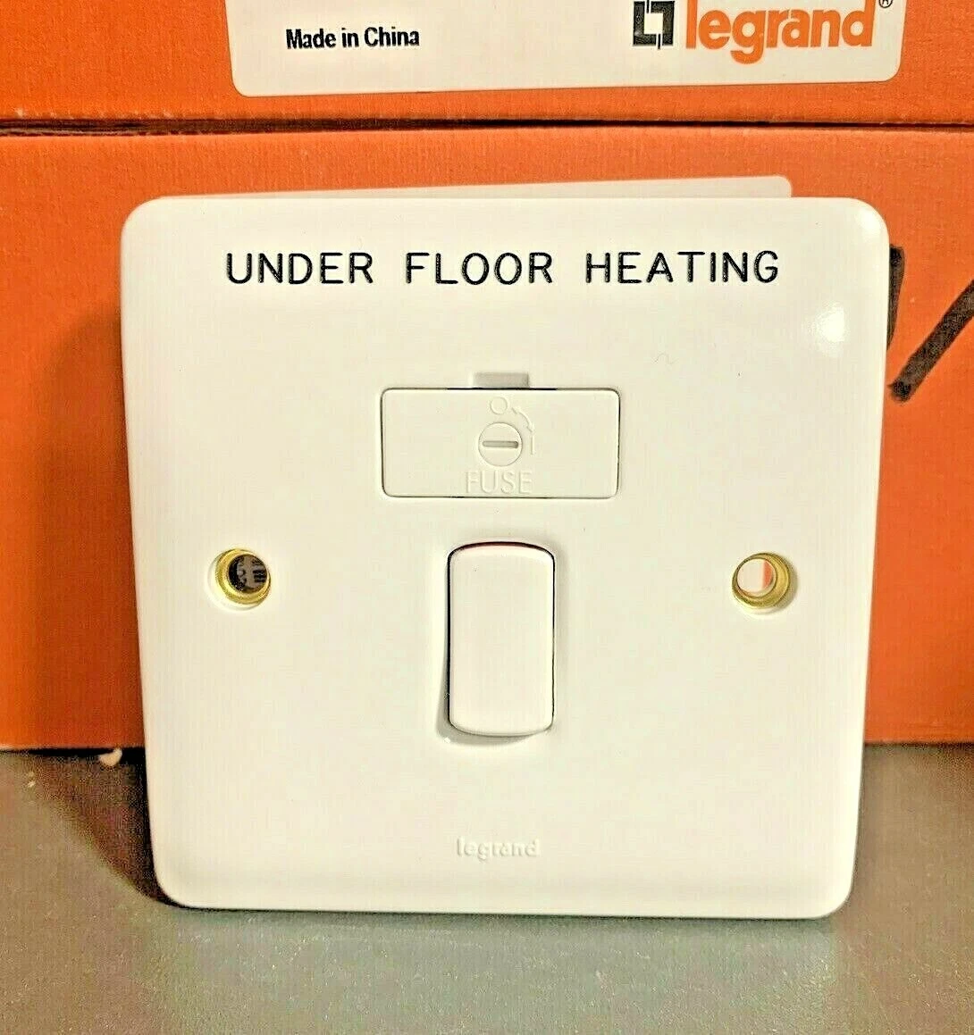 Legrand Synergy 13a Switched Fuse Spur Connection Unit UNDERFLOOR HEATING  730034 | eBay