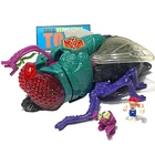 Vtg Mighty Max SQUISHES THE FLY playset 100% COMPLETE Bluebird Doom Zone