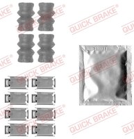 1X Quick Brake 109-1788 ZubehöRsatz Scheibenbremsbelag FüR Opel Vauxhall Saab