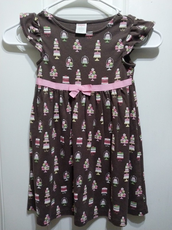 Gymboree 2009 " Sweet As Cake"   A- Line Dress Toddler Girls Size 3T