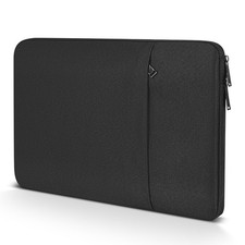 17.3 inch Laptop Sleeve Case Water-Resistant Computer Bag Accessory Pocket