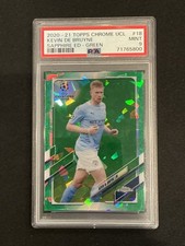 2020-21 Topps Chrome Sapphire Edition UEFA Champions League Soccer Cards Checklist & Odds 22