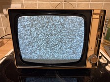 Vintage Ferguson Tv model 3848 television Retro decor 1970’s Cream TV Man Cave