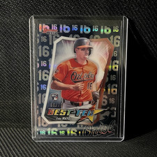 Topps 2025 Bowman's Best Coby Mayo —Rookie Best Tek /75