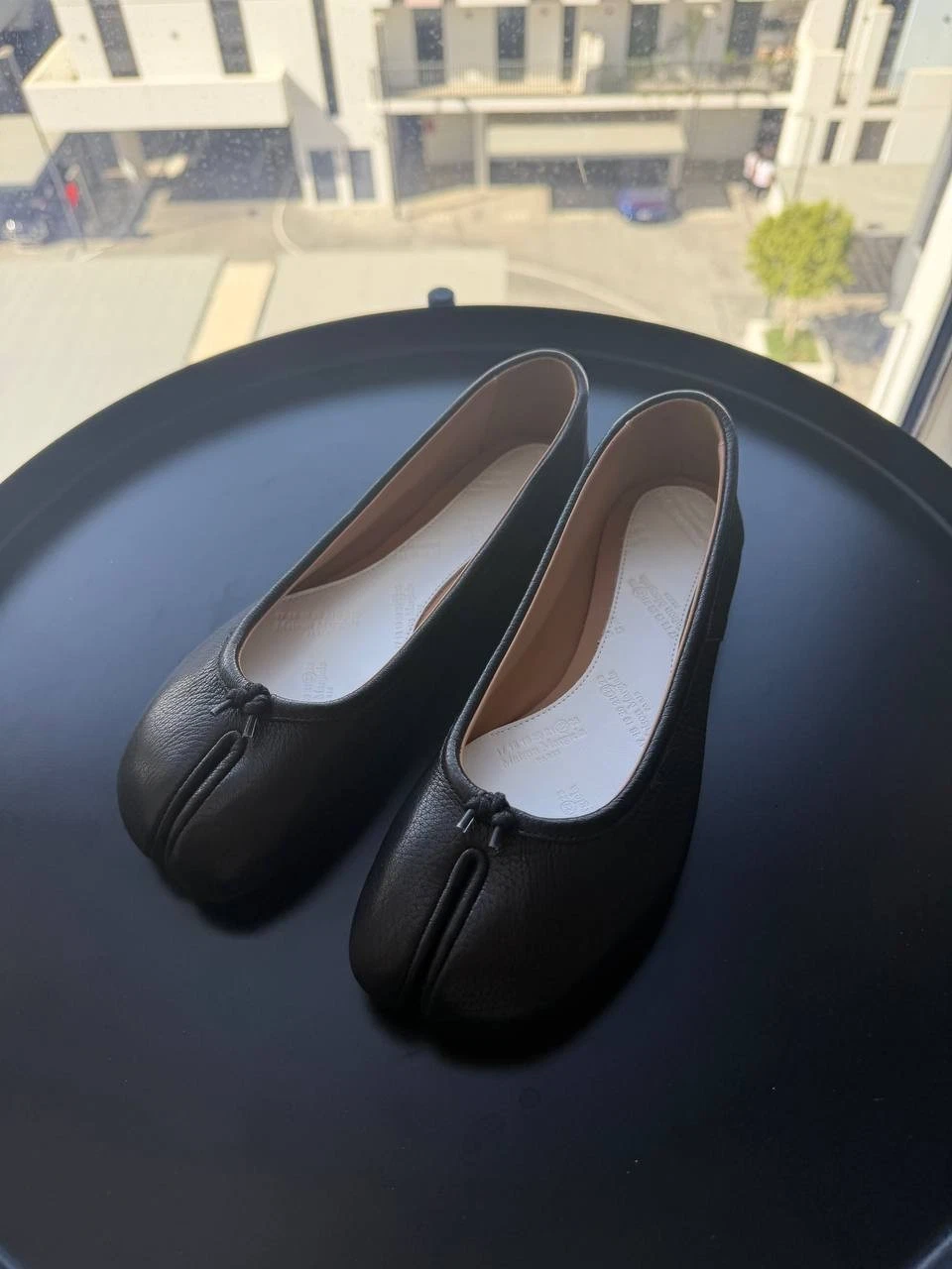 Maison Margiela Tabi Flat Ballerinas – Black, Size 37 ,24cm