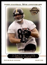 2005 Topps 50th Anniversary Heath Miller Pittsburgh Steelers #424
