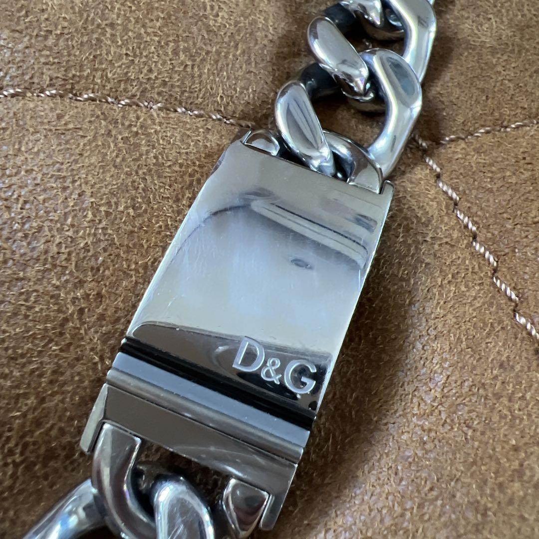 アクセサリー DOLCE &GABBANA SILVER BRACELET Dolce and Gabbana bracelet pendants 90B 4 Charms Heart Lock