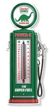 Sinclair Gasoline Thermometer Steel Embossed Garage Man Cave Decor 17.48" x 6.80