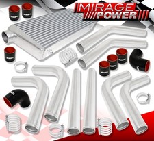 31x11.5x3 Jdm Aluminum Sport Intercooler 75mm Piping Kit Upgrade Coupler