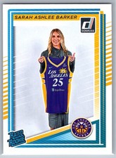 2025 Donruss WNBA Sarah Ashlee Barker Rookie #100 Los Angeles Sparks