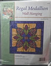 Sewing With Nancy Nancys' Notions Regal Medallion Wall Hanging PATTERN ONLY