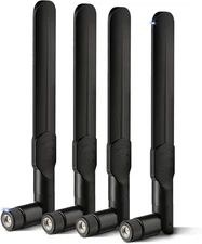 4 Pack TACTACAM 4G LTE Cellular Trail Camera Antenna 8dBi RP-SMA Male Spypoint