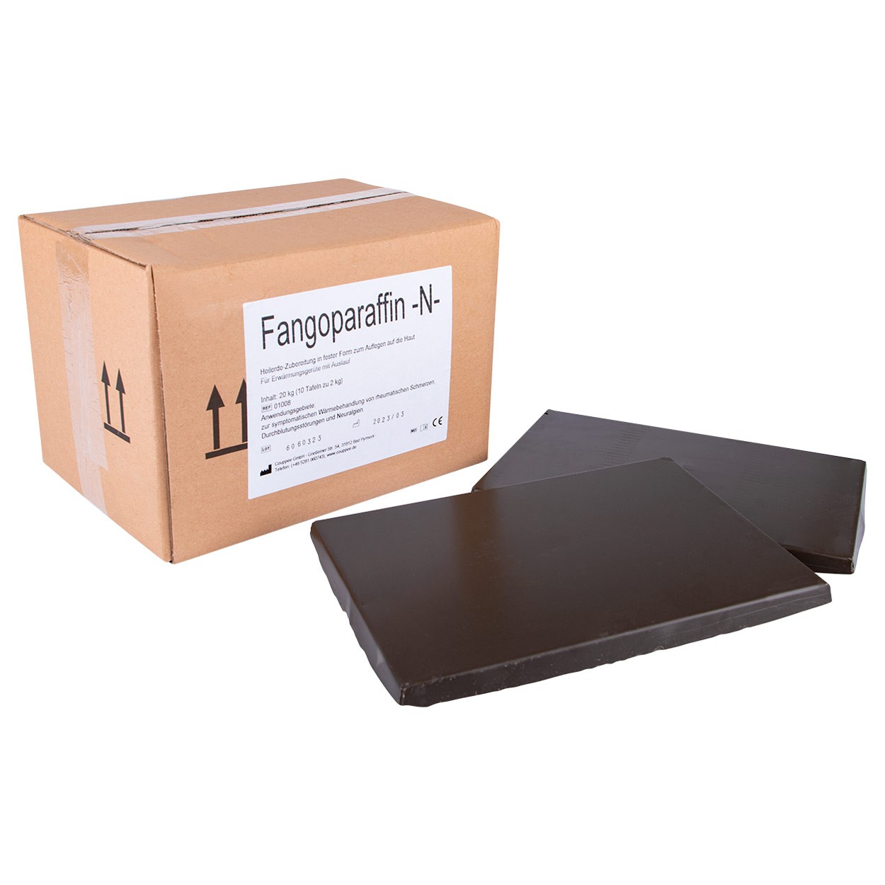 Fango-Paraffin -N- für Auslaufgerät, 20 kg