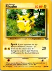 Pokemon Jungle "Pikachu" 60/64 / Common / Lightly Played