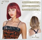 NIP BARSDAR Short Red Bob Wigs - Short Bob Red Wig W/bangs $19.99 — photo 5