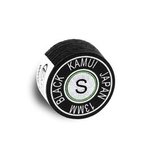 Black Laminated Pool Billiard CUE TIP - 1 pc Soft, 13 mm 