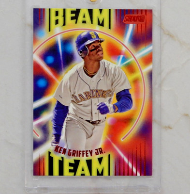 Ken Griffey Jr 2022 Stadium Club Beam Team #BT-11  RED Parallel SP!   