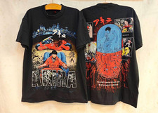 80s Anime Akira Tetsuo Shima AOP Cartoon VTG Sz.L Single Stitch T-Shirt REPRINT
