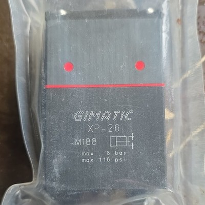 Bimba XP-26 Pneumatic Pressure Switch M188 Max 8 Bar (116 PSI)