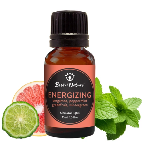 Energizing Aromatique 100% Pure Essential Oil Blend -Natural Skincare/Candle DIY