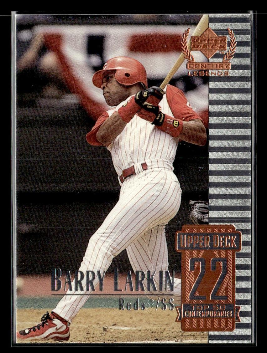 Barry Larkin 1999 Upper Deck Century Legends #72 PLEASE READ