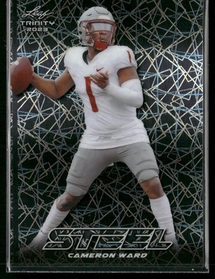 2023 Leaf Trinity #S-20 Cameron Ward Steel Lazer
