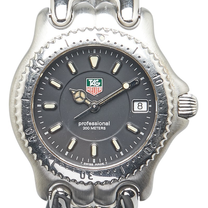 TAG Heuer WG1214 K0 Women's Quartz Black Dial Stainless Steel Watch