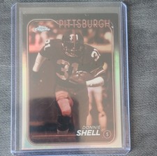 Topps 2024 Chrome Parallel Donnie Shell Pittsburgh Steelers Football Card #167