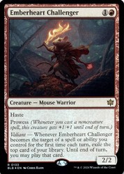 Emberheart Challenger #133 Foil Bloomburrow MTG
