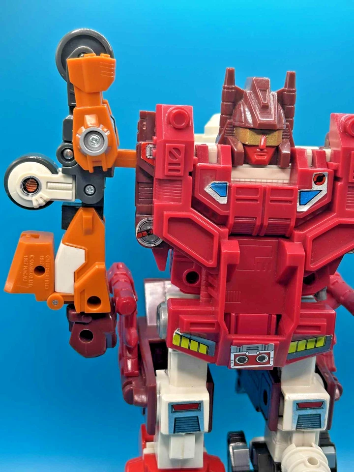 Computron 100% Complete Vintage 1987 G1 Transformers Hasbro Action Figure - Image 4 of 4