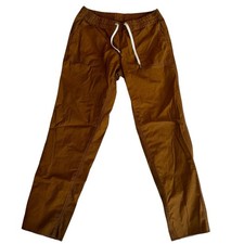 Vuori Women s Ripstop Ankle Pants Size S Camel Tapered Leg