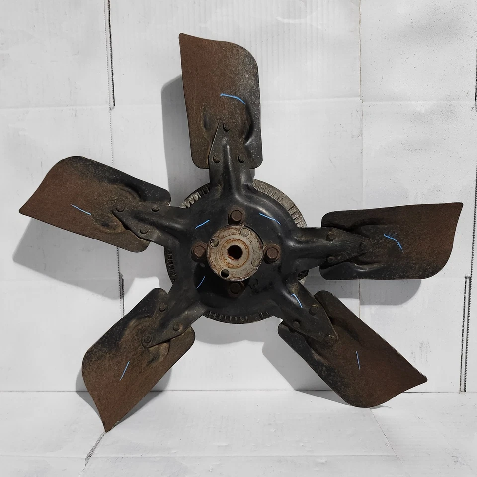 💥 1988-1994 Chevy GMC C K 1500 2500 Engine Cooling Fan Clutch 5 Blade 5.0L 5.7L - Изображение 2 из 2