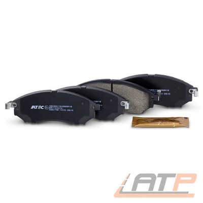 SATZ BREMSBELÄGE VORNE FÜR NISSAN QASHQAI / +2 1 1.5 DCI 1.6 DCI 2.0 +DCI
