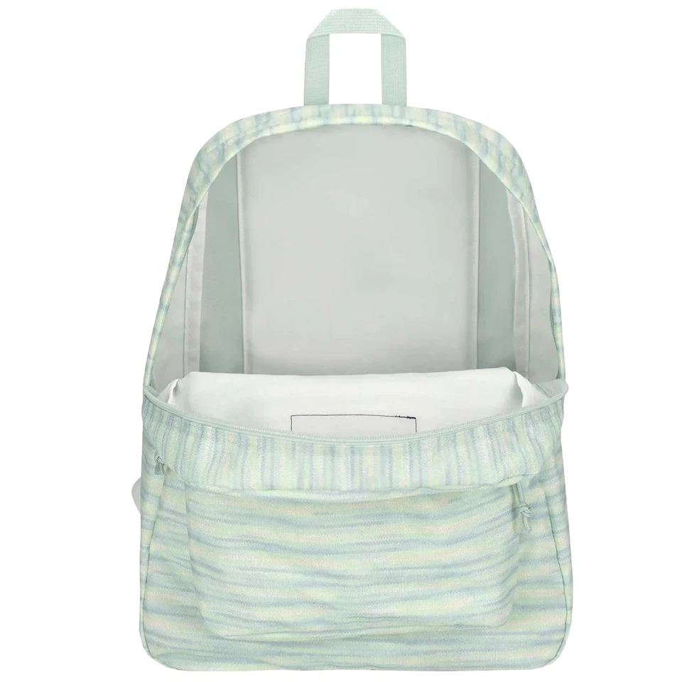 sacs à dos Femme, JanSport Superbreak Backpack, Vert - Photo 3/4