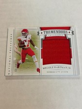 2020 National Treasures Mecole Hardman Jr 65/99 Tremendous Jersey Chiefs SP TT4