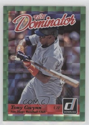 2014 Panini Donruss Elite Dominator Series 1 /999 Tony Gwynn #26 HOF 04br