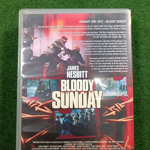 Bloody Sunday VHS Video Tape James Nesbitt Tim Pigott-Smith PAL History Movie - Picture 2 of 7