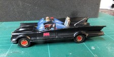 Corgi 267 Batmobile Original 1966 Version 1 Original Matte Black