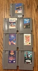 NES Game Lot Vintage Nintendo Entertainment Systems Tetris Kung Fu Tennis Track