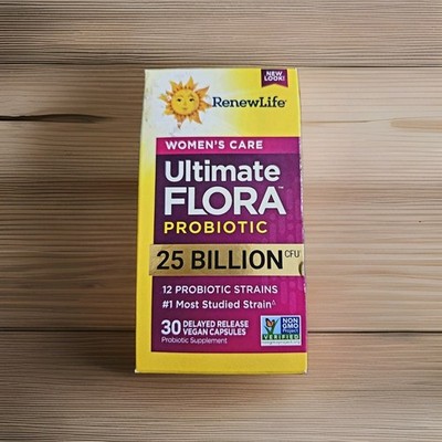 Renew Life Ultimate Flora Women's Care Probiotic -30 Caps 25 Bil CPU 3/27
