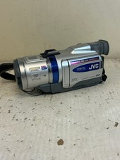 JVC GR-DV500U Mini DV Video Recorder 300X Zoom Camcorder Silver Tested Works