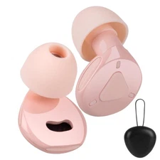 Ear Plugs for Sleeping Noise Cancelling, Adjustable Passive Earplugs for Conc...