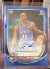 Topps 2025-26 Chrome Rookie Autographs Thomas Sorber Blue Refractor /150 TCAR-TS