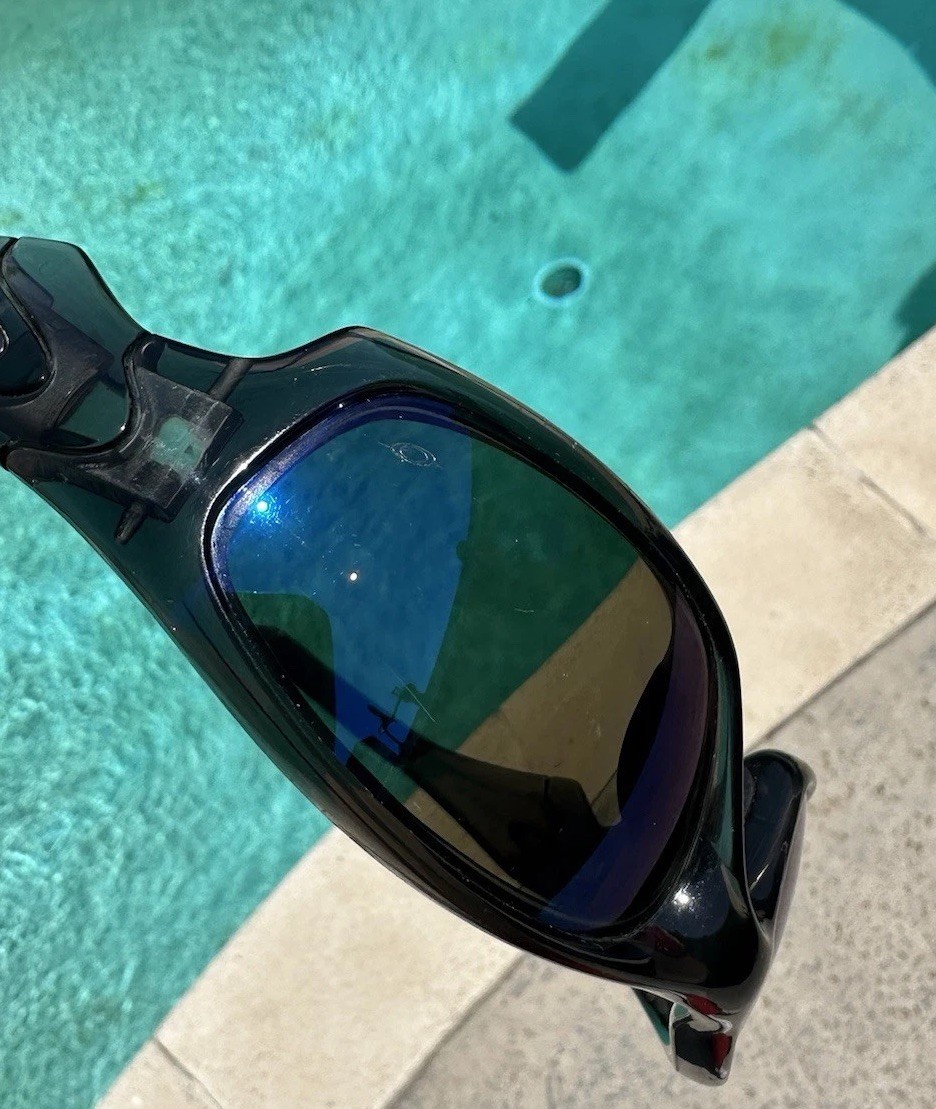 Oakley Straight Jacket Sunglasses, Grey Smoke/Crystal. Read