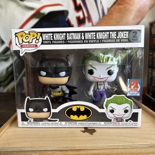 Funko Pop DC Universe White Knight Batman & White Knight the Joker 2Pack