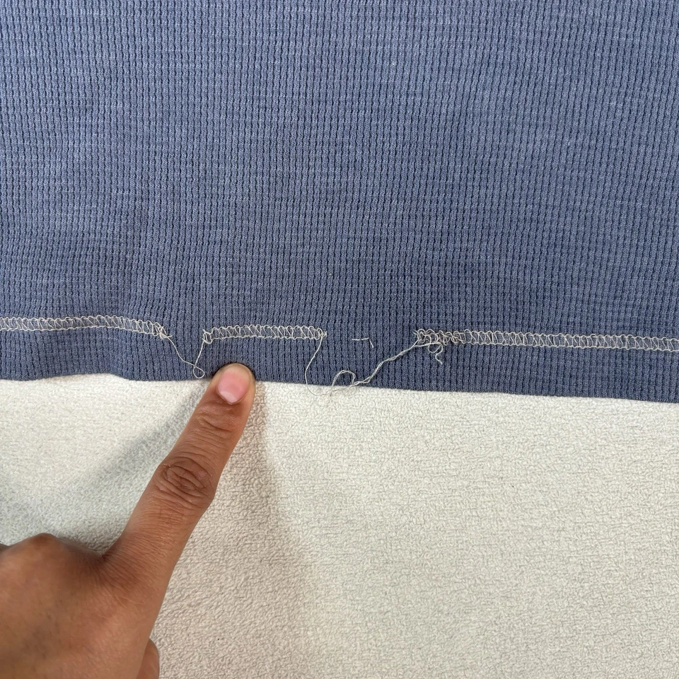 Y2K Thermal BUFFALO DAVID BITTON Shirt Mens 2XL Long Sleeve - Image 4 of 4