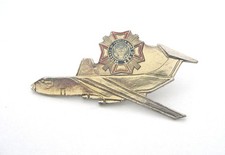  Pin Anstecker  " Veterans of Foreign Wars of USA " Flugzeug  Anstecker