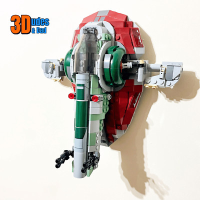 Wandhalterung für LEGO Star Wars Boba Fett's Starship (Set 75312)