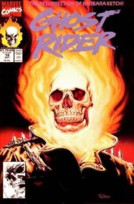 Ghost Rider (1990) #  18 (7.0-FVF) Mark Texeira art 1991