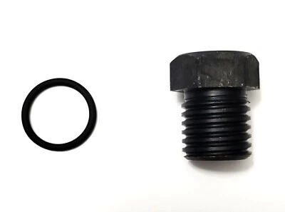 Ingersoll Rand Model SS5 / SS10/TS4N5 Compatible Metal Oil Fill Plug with O Ring